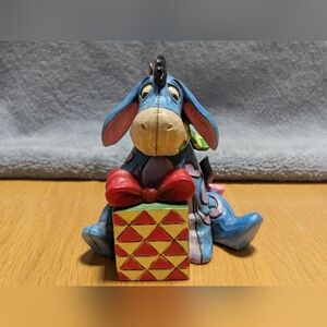 Disney Traditions Jim Shore Eeyore With Presents Hanging Ornament